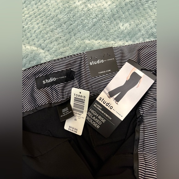 Torrid Studio Black Trousers - Picture 4 of 8